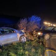 Firefighters and the East Anglian Air Ambulance were called to a serious collision on the A142 near Ely