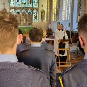 Cadets, staff and civilian committee of the 1094 Ely Squadron were joined by cadets’ families to mark the Air Training Corps' 81st birthday and 70 years since the Queen took to the throne.