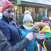 Therapy Dogs Nationwide visited Waitrose in Ely on December 4.