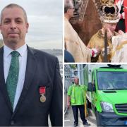 Geoff Norris, an Asda delivery driver, attended the King's coronation at Westminster Abbey.