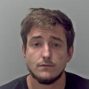 George Shepherd is wanted by Cambridgeshire Police in connection with an aggravated burglary.