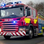 Crews were called to the fire involving standing crop on Broad Lane in Cottenham.