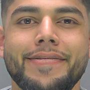 Drug dealer Muhammed Rashid, of Cherry Hinton, Cambridge, has been jailed for assaulting two police officers.