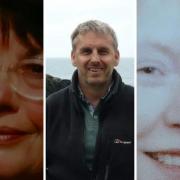 (L-R): Jennifer Taylor, Steven Moir, Kathleen Pitts, who were all killed on the Guided Busway.