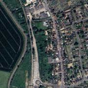 Land off Mereside, Soham, where 91 homes had been proposed to be built.