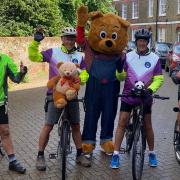 Freemasons cycle to raise funds for children's charity in Cambridgeshire