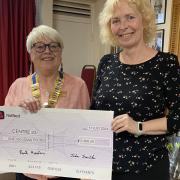 Ely Rotary Club supports Centre 33 with much needed £1,000 donation