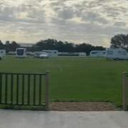 Travellers in caravans settled at Witchford recreation ground on July 26.