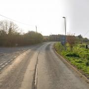 The man,  in his 50s and from Longstanton, was taken to hospital where he remains.