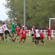 The Reserves in action on Saturday.