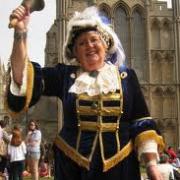 Avril Hayter-Smith is a well known former Town Crier.