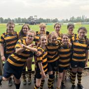 The Ely Tigers Girls at the weekend.