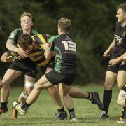 Try scorer Mitch Kennett in action on Saturday.