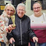 Quiz winning team: Lyn and Cathy Gibb de Swarte and Fiona Deem!