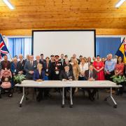 Members of the Armed Forces Community including current serving, veterans and spouses joined staff in the Council Chamber at East Cambridgeshire District Council