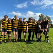 Ely Tigers Girls U12s had a fantastic day at a Love Rugby Festival.