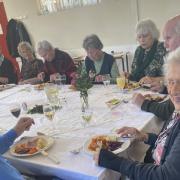 Harvest celebration at St Andrew's Church, Witchford