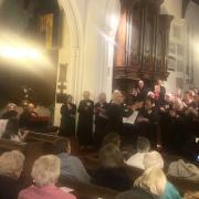 Kathryn Buck leads Littleport Community Singers at concert