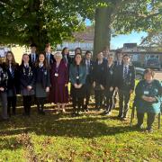 Cambridge MP meets Cottenham Village College head students