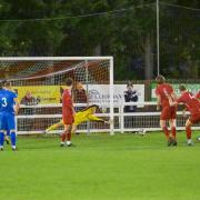 Action from the game against Yarmouth on Saturday.