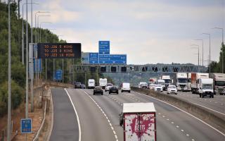 Roadwork closures on eastern region motorways, which include the M11 and M25, will not take place during the mourning period