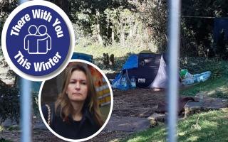 SE Cambs MP Lucy Frazer (inset) hopes more than £670,000 of government funding will help tackle homelessness in East Cambridgeshire.