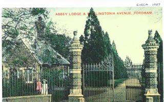 Abbey Lodge in Fordham in 1907.