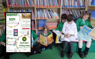 Ely St John’s Primary School will be hosting the event on April 12 in a bid to raise £15,000 for the library space.