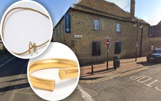 The items taken were the East Cambridgeshire gold torc and a gold bracelet, which date back to the Bronze Age.