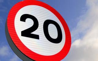 It comes after the speed limit was recently approved for parts of Huntingdon. 