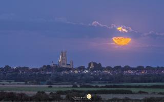 A supermoon is when a full moon is closest to the Earth, appearing bigger and brighter than normal