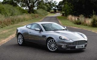 The Aston Martin Vanquish used to promote 'Die Another Day'.